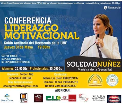 Invitación a Conferencia de Liderazgo Motivacional - Tec Academy