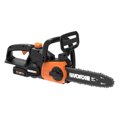 WORX WG322 20V Power Share 10" Cordless Chainsaw with Auto-Tension 20V ...