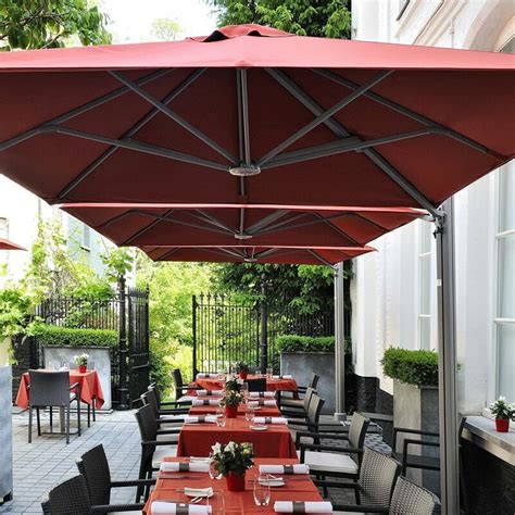 Square Commercial Umbrellas | P6 Series | Shelter Outdoor | Commercial Patio Umbrellas, Cabanas ...