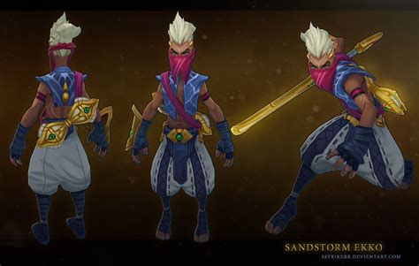 Sandstorm Ekko by sstrikerr on DeviantArt