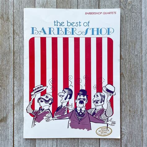 Barbershop Quartet - Etsy