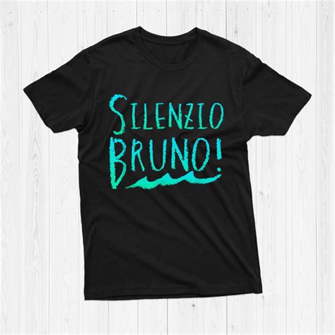 Silenzio Bruno Luca Quote Pixars Luca Cartoon Lovers Shirt – Fantasywears