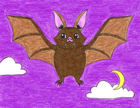 Easy Bat Drawings