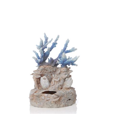 biOrb Aquarium Coral Reef Sculpture, Resin, Blue - Walmart.com