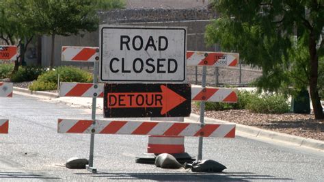 TxDOT road closures happening between October 1st through October 7th