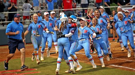 Ole Miss softball comes back, defeats Louisiana, advances to Super ...