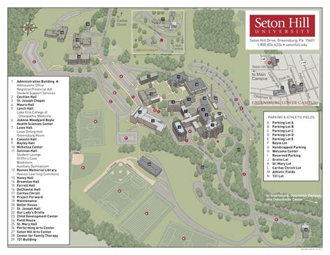 Seton Hall Campus Map – Verjaardag Vrouw 2020