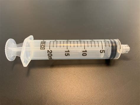 Plastic Syringe 20ml | KLM Bio Scientific