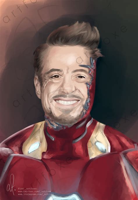 My own art of Tony Stark : r/ImaginaryMarvel