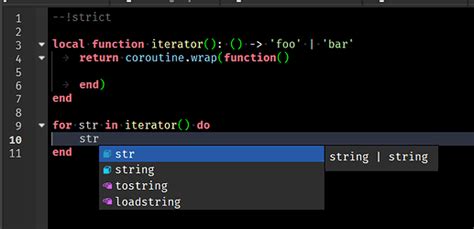 Type-annotating coroutine iterators doesn't properly respect literal ...