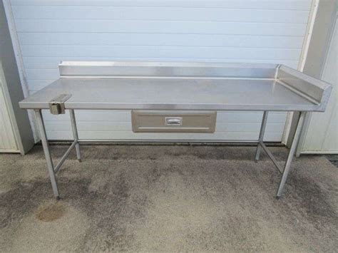 Stainless Steel Food Prep Table w/Drawer - Oberman Auctions