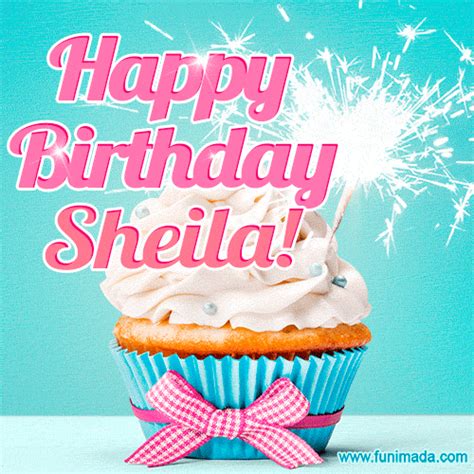 Happy Birthday Sheila GIFs - Download on Funimada.com