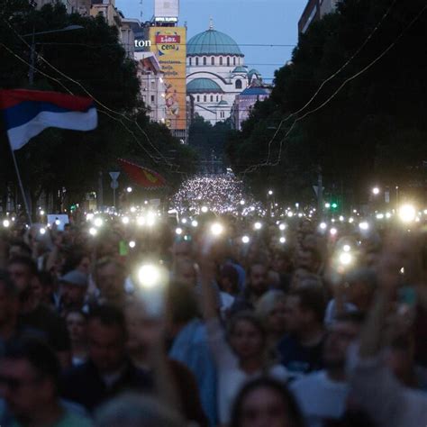 Serbia Protests After Mass Shootings Demand Social Changes - The New ...