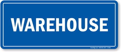 Warehouse Shipping & Receiving Sign | Ships Free, SKU: S-6681 ...