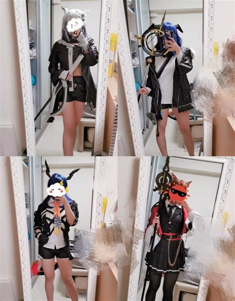 I've recently done up my 4 new arknights cosplay(s)🥺! My fav is definitely mostima : r/arknights