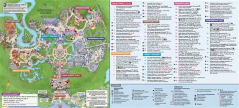 Walt Disney World Announces New Maps for The Magic Kingdom | Chip and ...