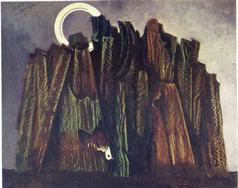 Dark forest and bird - Max Ernst - WikiArt.org