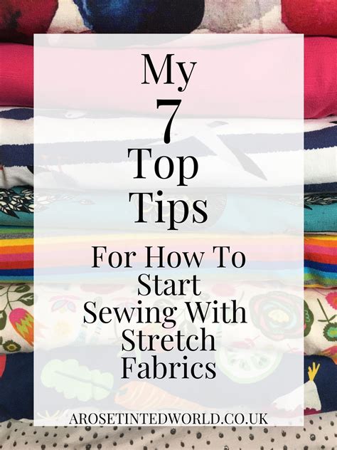 Top tips for sewing with stretch fabrics – Artofit