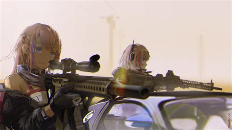 Girls Frontline AR15 M4 Sopmod II HD Games Wallpapers | HD Wallpapers ...