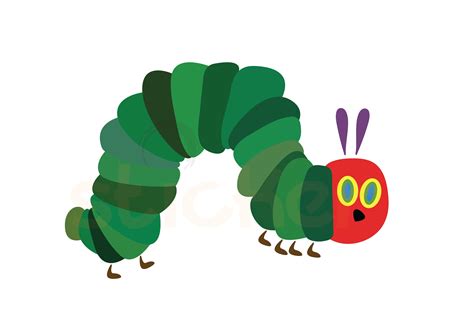 The Very Hungry Caterpillar Illustration INSTANT DOWNLOAD | Etsy