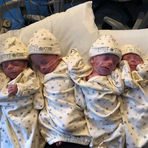 Parents surprised when they told they're having quadruplets