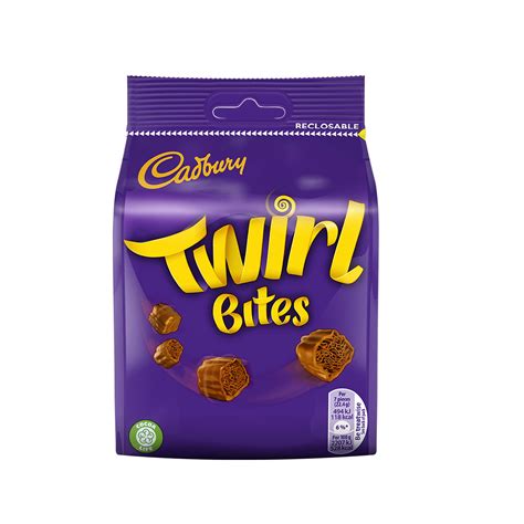 CADBURY twirl bites pouch 95g - Candy Mania