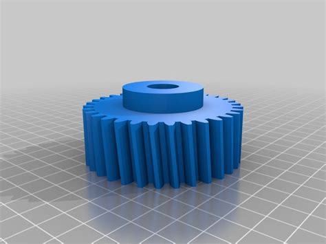 Helical Drive Gear for Garage Door by Jetpad | Download free STL model | Printables.com