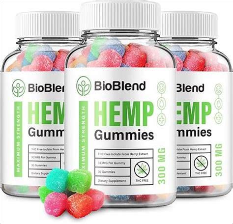 Bioblend CBD Gummies Ingredients List: Unlocking the Power of Pure Hemp ...