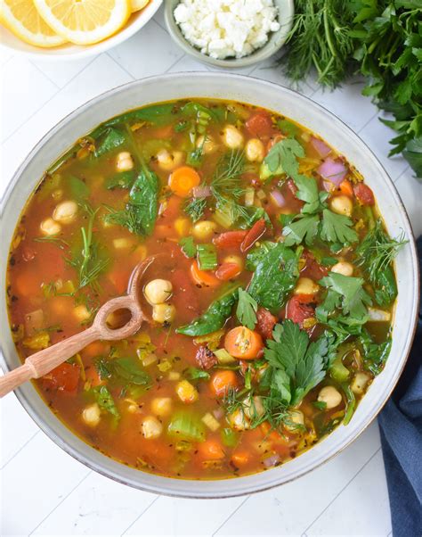 Garbanzo Soup Recipe Image 3 - A Cedar Spoon