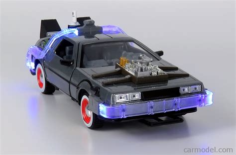 JADA 32166 Scale 1/24 | DE LOREAN TIME MACHINE - BACK TO THE FUTURE 3 - RITORNO AL FUTURO 3 SILVER