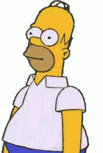 The Simpsons Homer Simpson Sticker - The Simpsons Homer Simpson Homer In Bush - 探索與分享 GIF