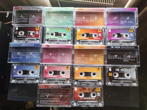 The complete GTA Vice City radio stations collection on cassette ...