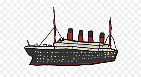 This Titanic Ship Clip Art - Ship Clipart - FlyClipart