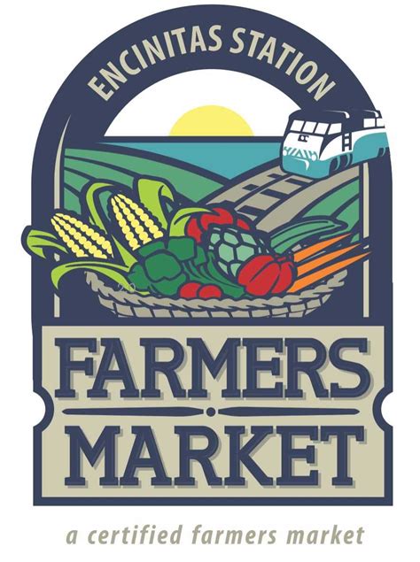 Farmer’s Market Logo | Encinitas 101 Mainstreet Association | Farmers market logo, Farm logo ...