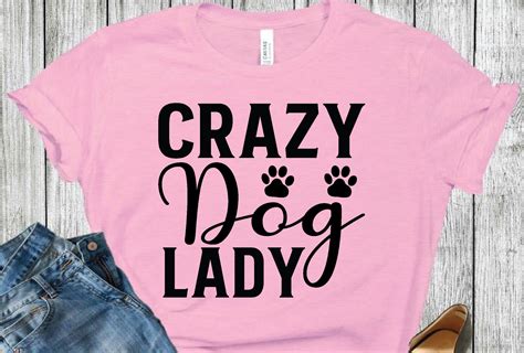 Crazy Dog Lady Graphic by PrintableStore · Creative Fabrica