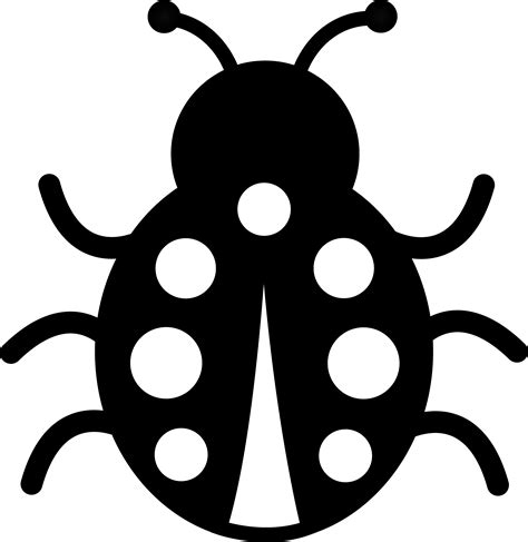 Free Ladybug Silhouette, Download Free Ladybug Silhouette png images ...