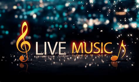 🔥 Download Live Music Gold Silver City Bokeh Star Shine Blue Background ...