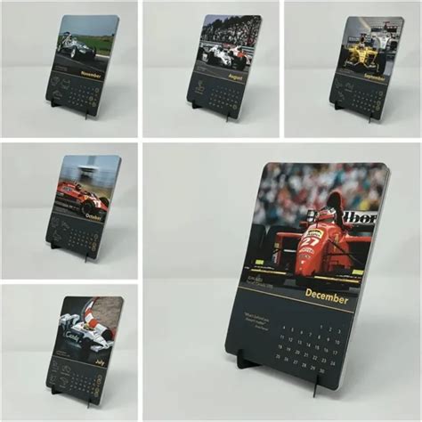 FORMULA 1 F1 2023 Calendar, Formula 1 Calendar Desk Art, 2023 Desk Calendar EUR 26,87 - PicClick FR