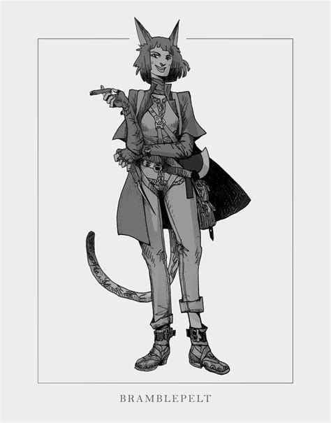 [Art] My Tabaxi rogue, done by a friend! : DnD Dungeons And Dragons Characters, Dnd Characters ...