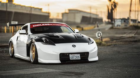 White Nissan 370Z NISMO Gumball 3000 Rally JDM Car 4K HD JDM Wallpapers ...