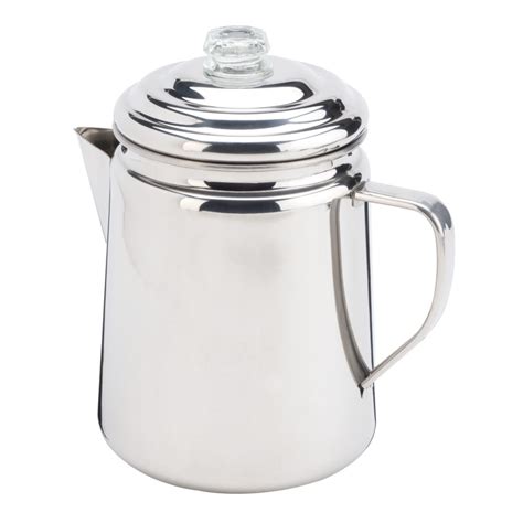 12 Cup Stainless Steel Percolator | Coleman