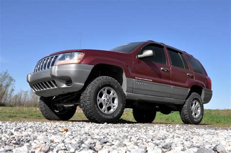 Rough Country 4in Suspension Lift Kit - 99-04 WJ Grand Cherokee | 698. ...