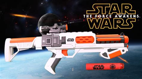 Nerf Star Wars The Force Awakens Stormtrooper Deluxe Blaster from Hasbro - YouTube