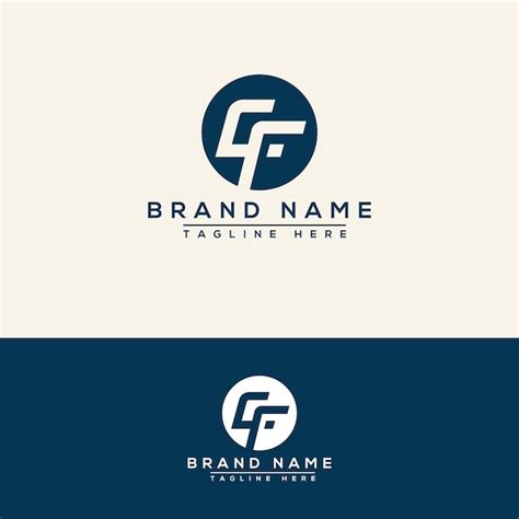 Premium Vector | Cf logo design template vector graphic branding element.