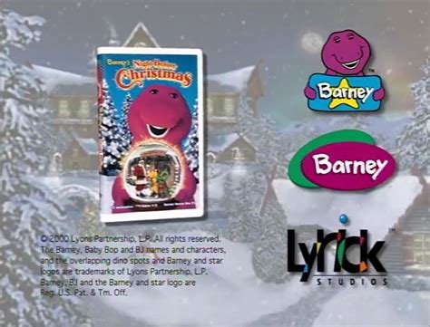 Opening and Closing to Barney: Christmas Time with Barney 2006 VHS ...