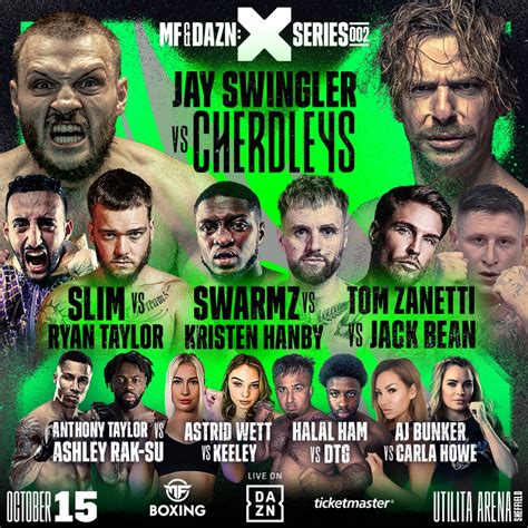 DAZN & MISFITS BOXING ANNOUNCE X SERIES 002 - DAZN