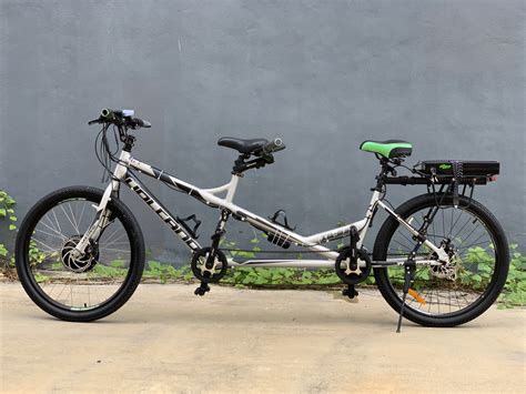 TANDEM BICYCLE WITH eZeebike CONVERSION KITS - Ezeebike