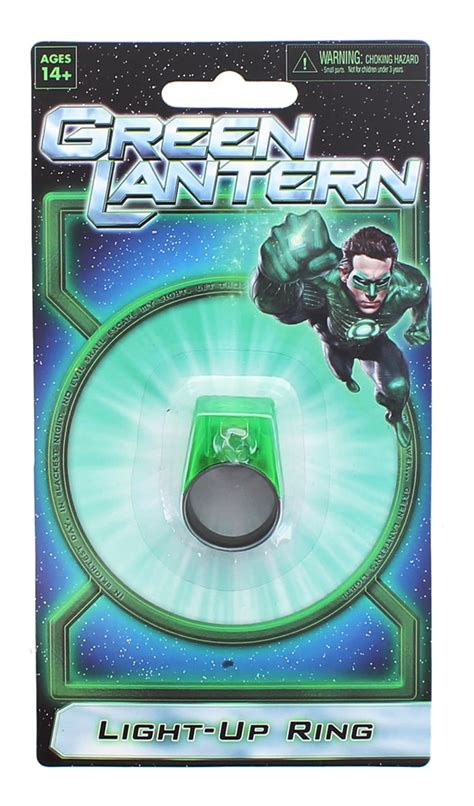 DC Comics Green Lantern Light-Up Power Ring - Walmart.com - Walmart.com