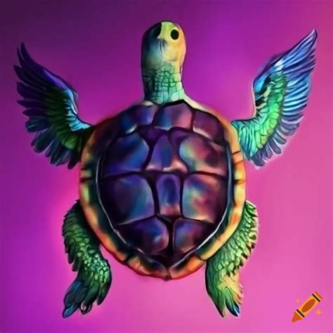 Turtle with wings