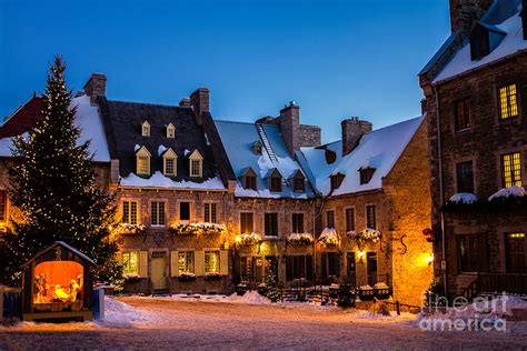 Place Royale Quebec City Canada Photograph by Dawna Moore Photography